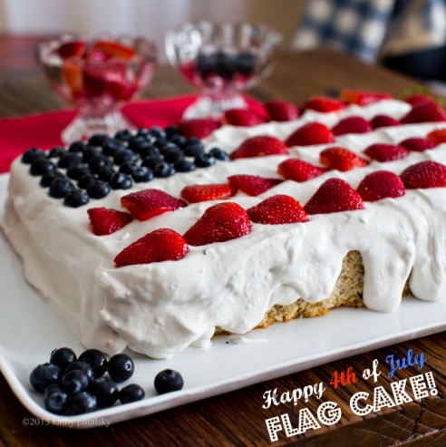 Flag Cake - Healthy Happy Life